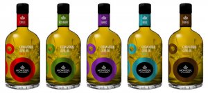 Diseño de packaging línea de aceites aromáticos Montegil