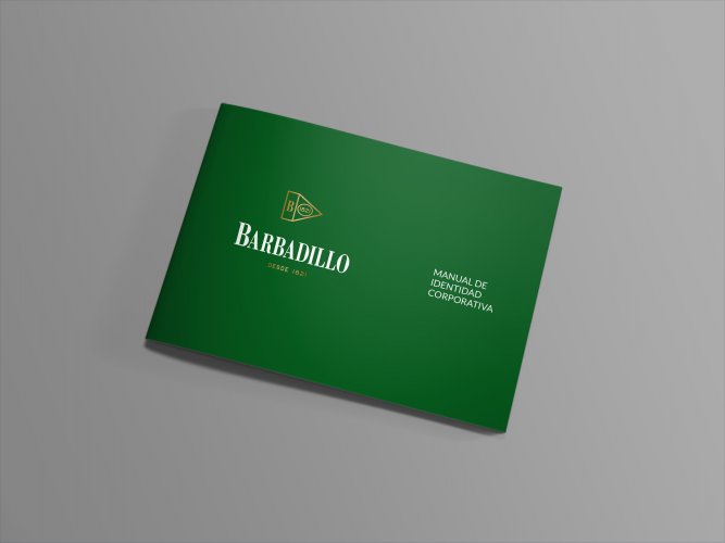 Diseño de manual corporativo Barbadillo