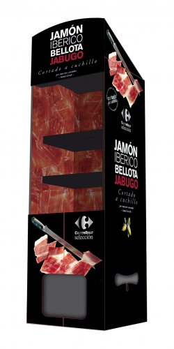 nevera jamón cortado a cuchillo Carrefour