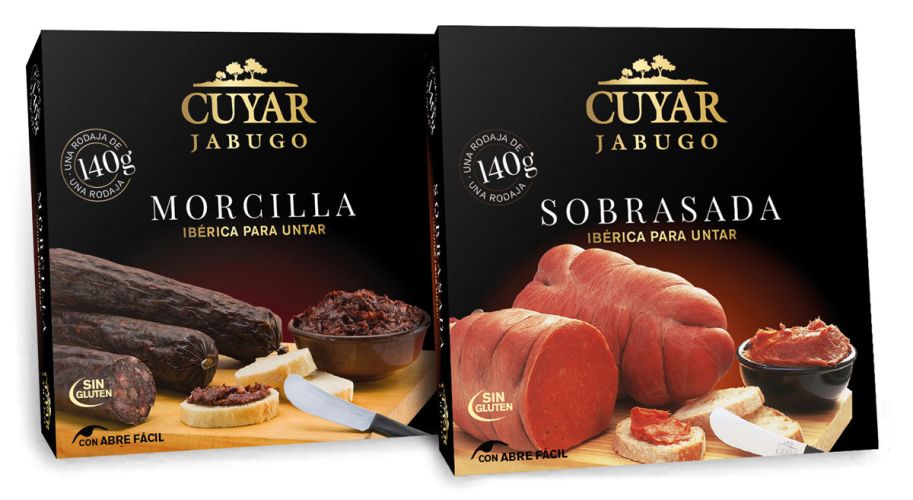 Diseño de cajas para sobrasada y morcilla Cuyar