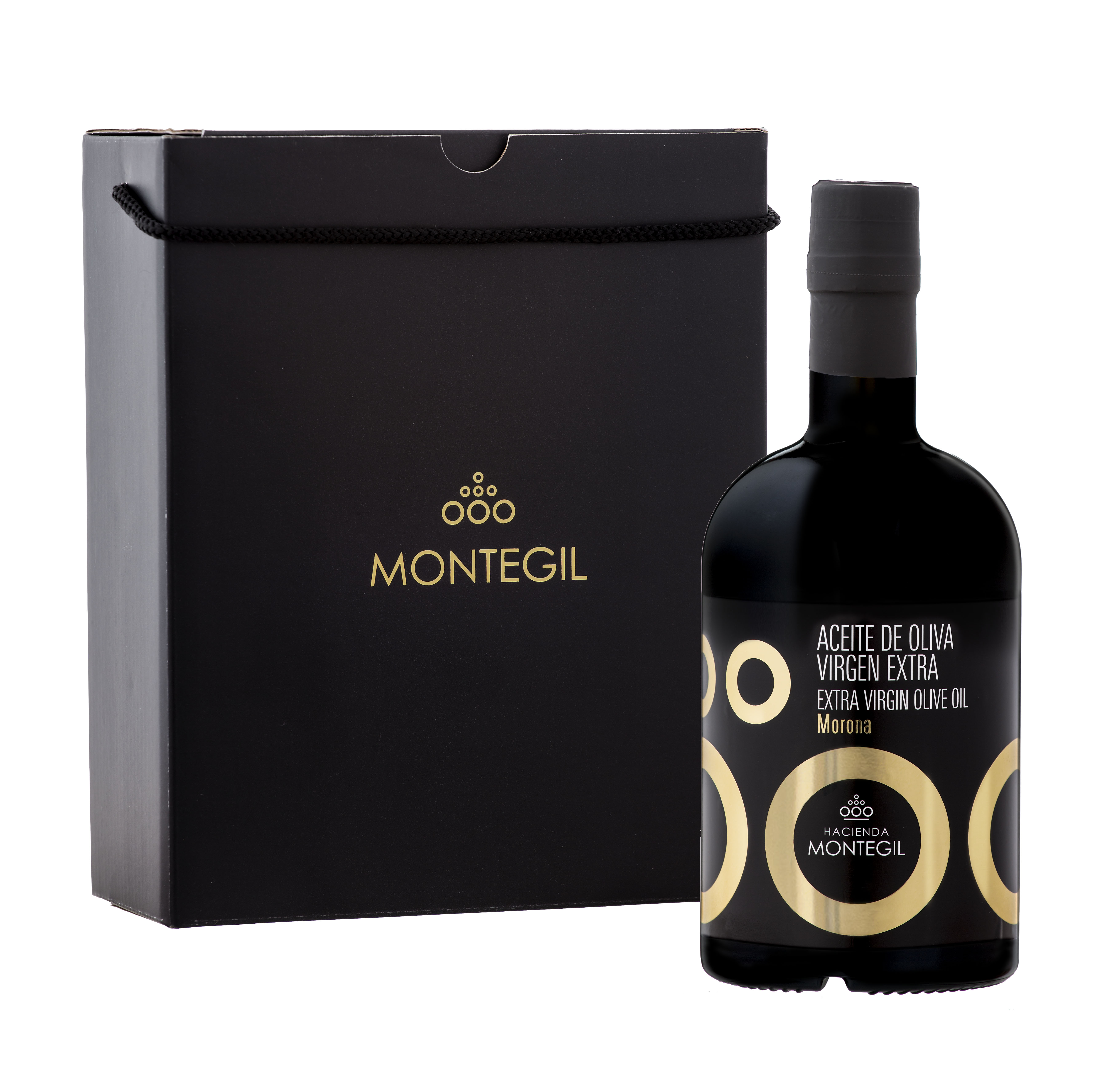 Packaging aceite de oliva Montegil