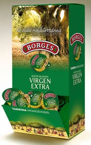 Extra virgin olive oil single dose Borges