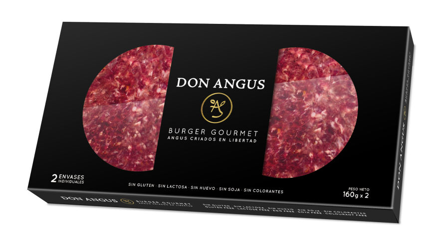 Hamburguesas Don Angus packaging
