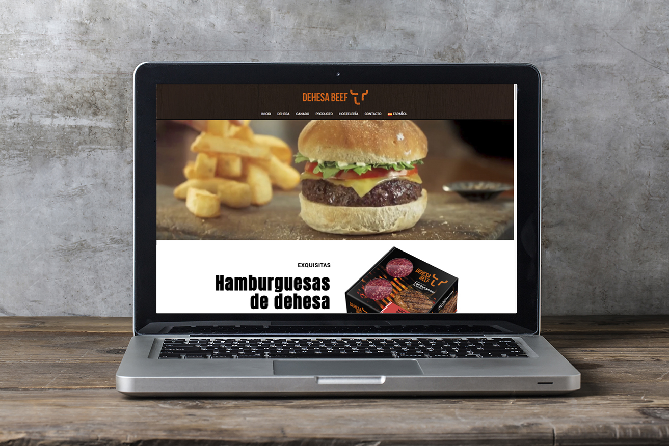 web-dehesabeef-empacke diseño tienda online alimentación