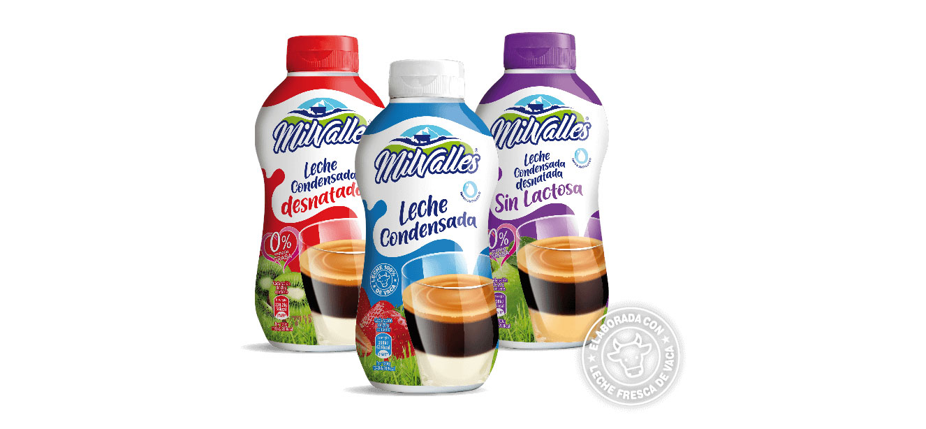 leche condensada Milvalles