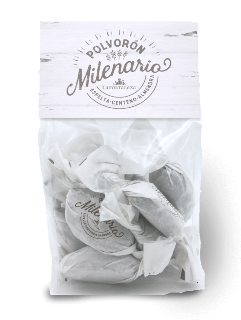 Bolsa de polvorones Milenario en versión reducida para diseño gráfico