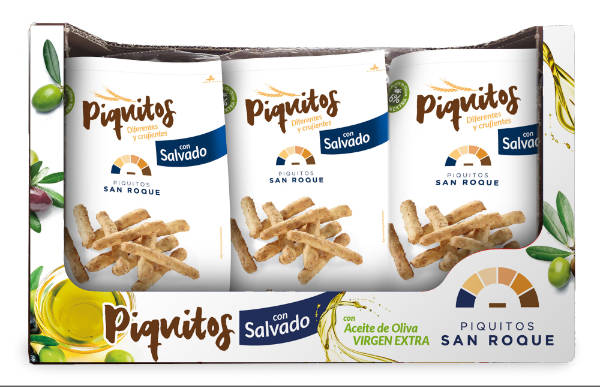 Caja Piquitos San Roque AOVE con salvado