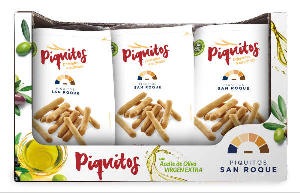 Caja piquitos San Roque Aceite de Oliva Virgen