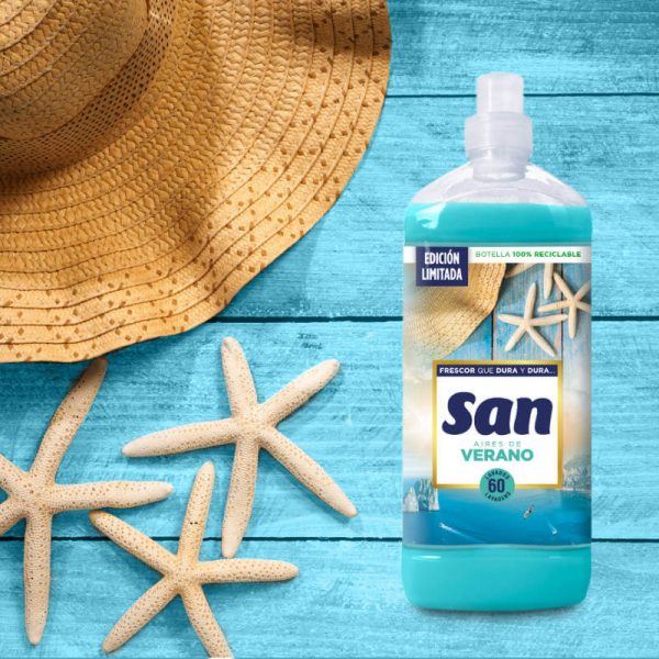 Imagen representativa éxito del diseño de packaging suavizantes SAN